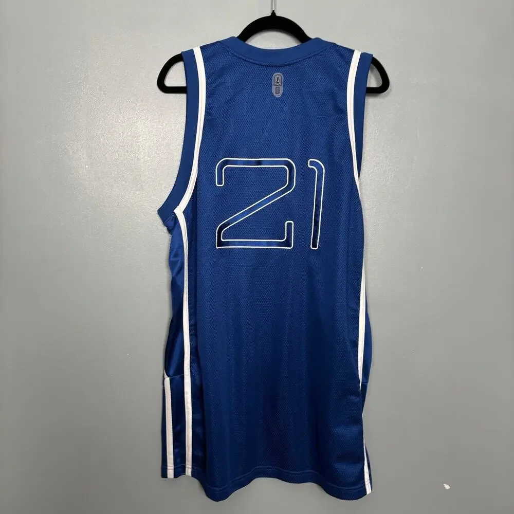 Vintage Kevin Garnett KG #21 Adidas Retro 2005 Basketball Jersey Large